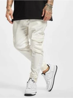 2Y Premium Herren Cargohose Aramis In Weiß