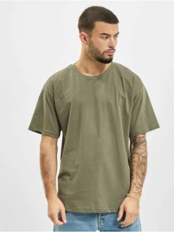 2Y Herren T-Shirt Basic Fit In Khaki