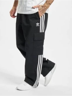 Adidas Originals Herren Cargohose 3-Stripes Cargo In Schwarz