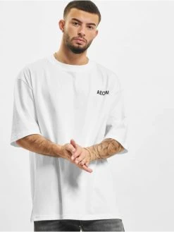 AEOM Clothing Herren T-Shirt Flag In Weiß