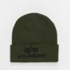Alpha Industries Beanie 3D In Grün