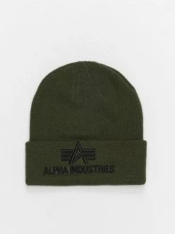 Alpha Industries Beanie 3D In Grün