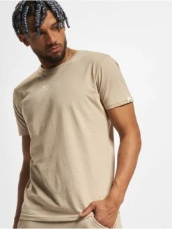 Alpha Industries Herren T-Shirt Organics EMB In Beige