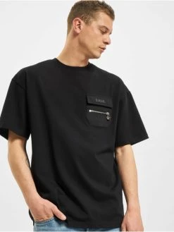 BALR Herren T-Shirt Cargo Dropped Shoulder In Schwarz