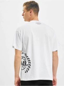 BALR Herren T-Shirt Crest Print Oversized Fit In Weiß -Only & Sons Shop balr t shirt weiss 835838 1