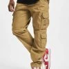 Brandit Herren Cargohose Pure Slim Fit In Beige