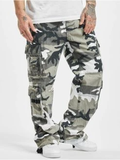 Brandit Herren Cargohose Pure Vintage In Camouflage
