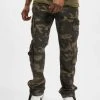 Brandit Herren Cargohose Pure Slim Fit In Camouflage