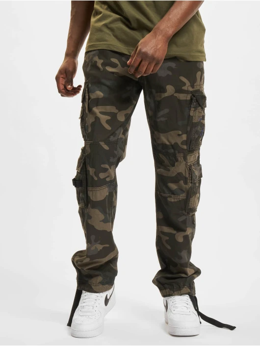 Brandit Herren Cargohose Pure Slim Fit In Camouflage 3 Brandit Herren Cargohose Pure Slim Fit In Camouflage