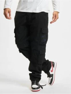 Brandit Herren Cargohose Pure Slim Fit In Schwarz