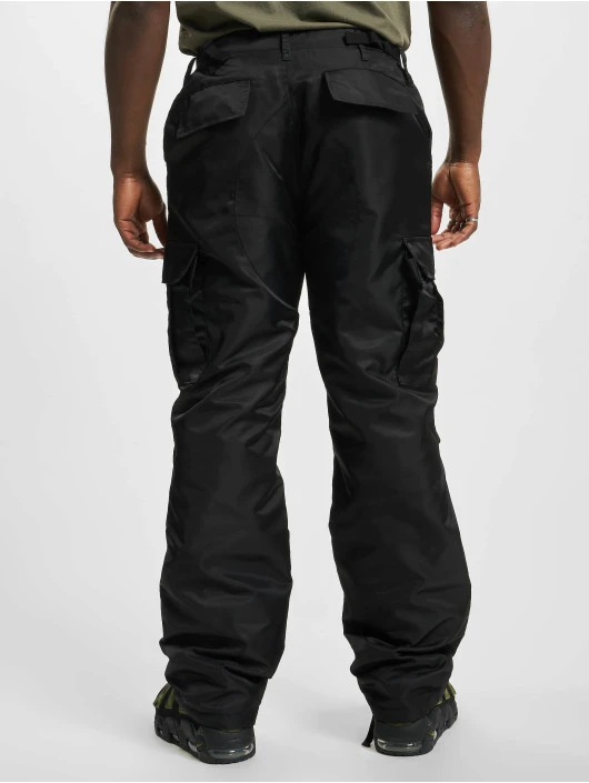 Brandit Herren Cargohose Thermo In Schwarz 4 Brandit Herren Cargohose Thermo In Schwarz – Bild 2