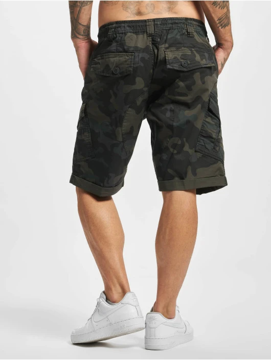 Brandit Herren Shorts Tray Vintage In Camouflage 4 Brandit Herren Shorts Tray Vintage In Camouflage – Bild 2