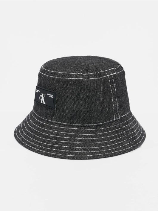 Calvin Klein Hut Denim In Schwarz 4 Calvin Klein Hut Denim In Schwarz – Bild 2