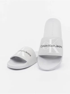 Calvin Klein Herren Sandalen Monogram In Grau