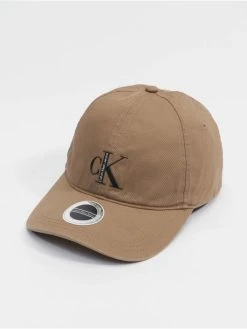 Calvin Klein Snapback Cap Sport Essentials In Beige