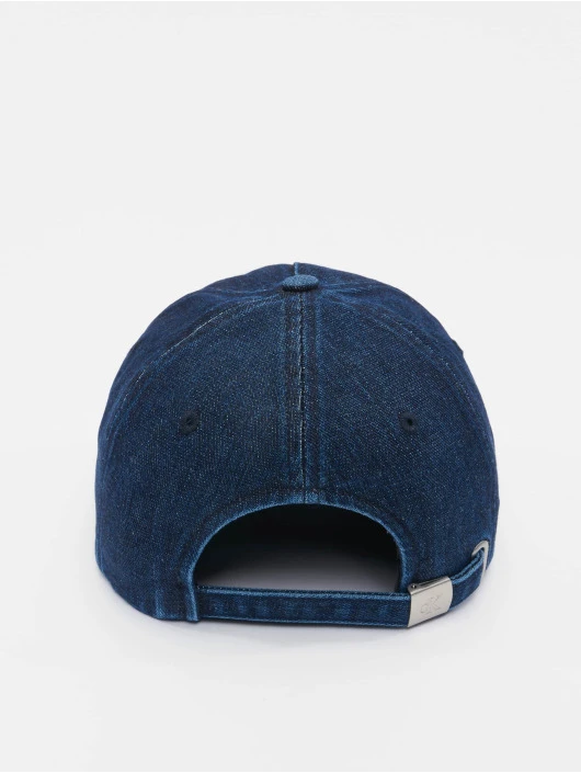 Calvin Klein Snapback Cap Denim In Blau 4 Calvin Klein Snapback Cap Denim In Blau – Bild 2