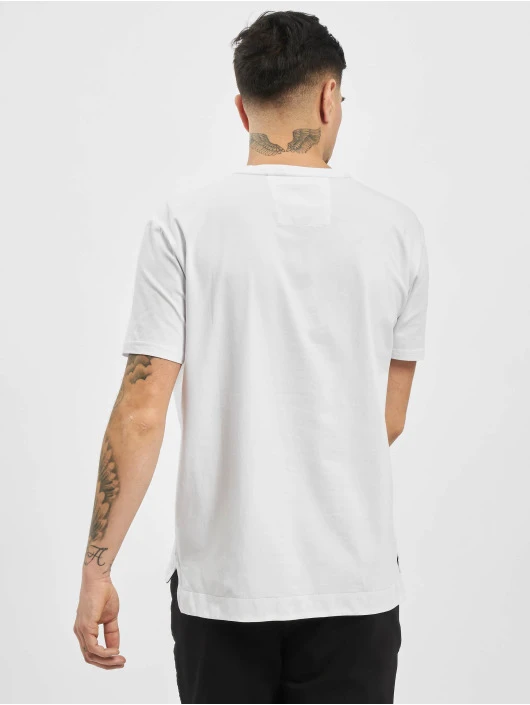 CARLO COLUCCI Herren T-Shirt Logo In Weiß 4 CARLO COLUCCI Herren T-Shirt Logo In Weiß – Bild 2