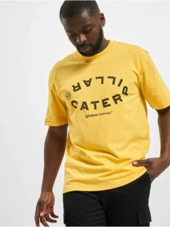 CATerpillar Herren T-Shirt Vintage Workwear In Gelb