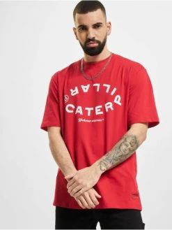 CATerpillar Herren T-Shirt Vintage Workwear In Rot
