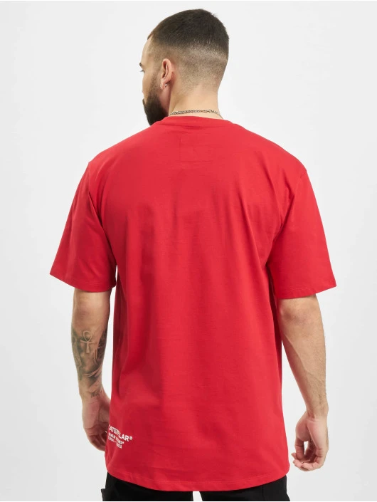 CATerpillar Herren T-Shirt Vintage Workwear In Rot 4 CATerpillar Herren T-Shirt Vintage Workwear In Rot – Bild 2