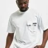 CATerpillar Herren T-Shirt Double Pocket In Weiß