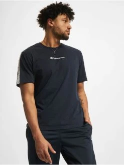 Champion Herren T-Shirt Tape In Blau