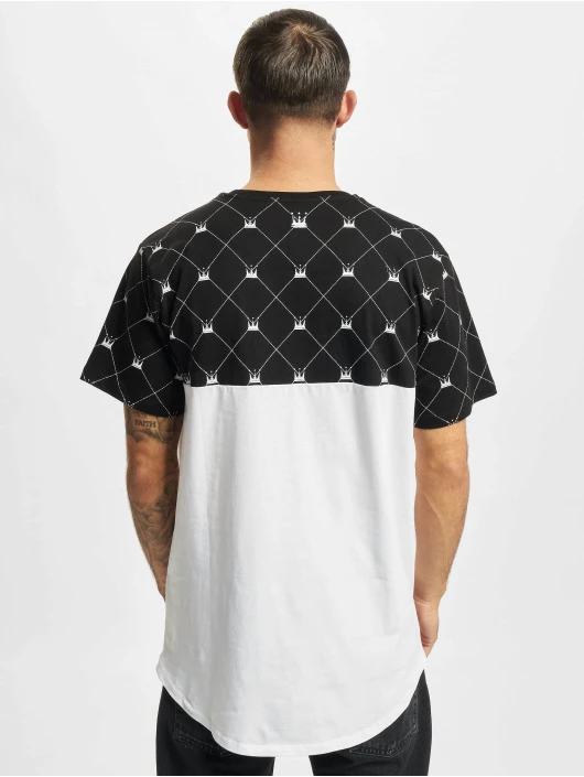 Dada Supreme Herren T-Shirt Supreme Crown Pattern In Schwarz 4 Dada Supreme Herren T-Shirt Supreme Crown Pattern In Schwarz – Bild 2