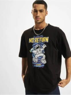 Dangerous DNGRS Herren T-Shirt DNGRS NoReturn In Schwarz