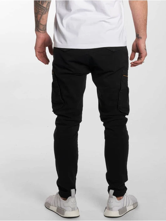 DEF Herren Cargohose Kuro In Schwarz 4 DEF Herren Cargohose Kuro In Schwarz – Bild 2