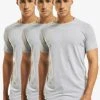 DEF Herren T-Shirt Weary 3er Pack In Grau -Only & Sons Shop def t shirt grau 542949