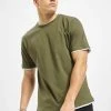 DEF Herren T-Shirt Basic In Olive -Only & Sons Shop def t shirt olive 299678