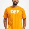 DEF Herren T-Shirt Her Secret In Orange -Only & Sons Shop def t shirt orange 648505