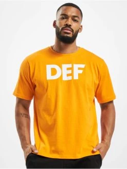 DEF Herren T-Shirt Her Secret In Orange