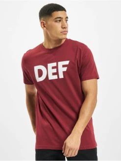 DEF Herren T-Shirt Her Secret In Rot
