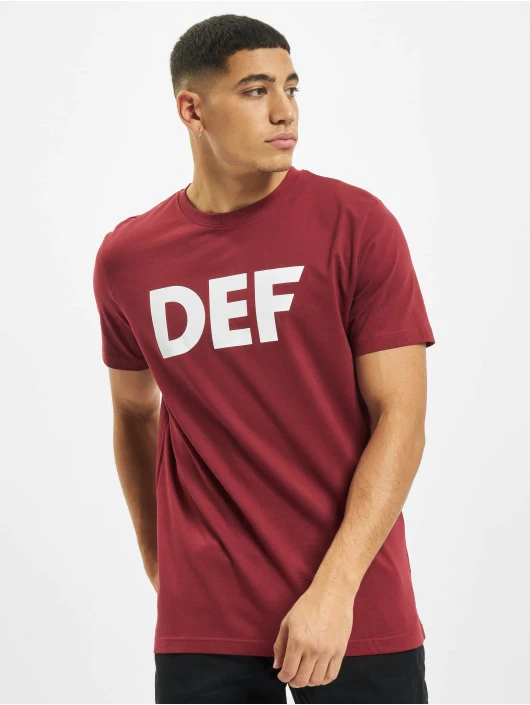DEF Herren T-Shirt Her Secret In Rot 3 DEF Herren T-Shirt Her Secret In Rot