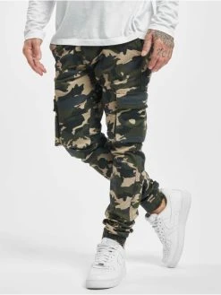 Denim Project Herren Cargohose Classic In Camouflage