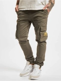 Denim Project Herren Cargohose Patch In Grau