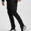 Denim Project Herren Cargohose Dpcargo Regular In Schwarz