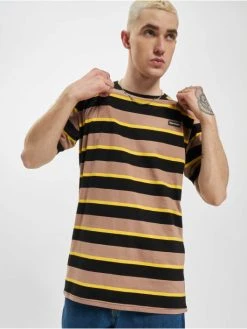 Denim Project Herren T-Shirt Dpkarw S/S In Braun