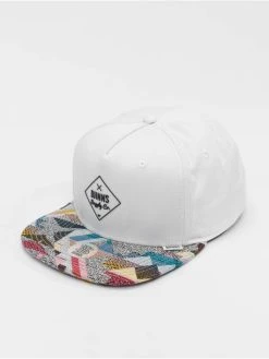 Djinns 5 Panel Caps Rubber Aztek In Weiß