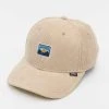 Djinns Snapback Cap 6 Panel Truefit Cord Mountains In Beige