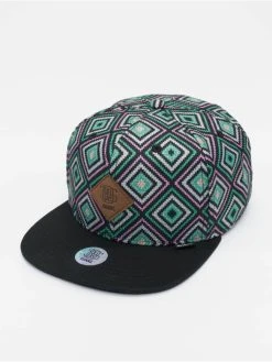 Djinns Snapback Cap 6 Panel Afro Slug In Bunt