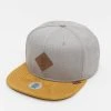 Djinns Snapback Cap 6 Panel Linen 2015 In Grau -Only & Sons Shop djinns snapback cap grau 977615