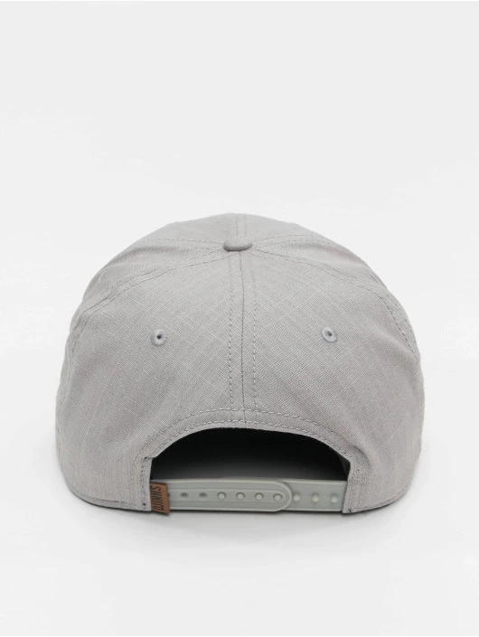 Djinns Snapback Cap 6 Panel Linen 2015 In Grau 4 Djinns Snapback Cap 6 Panel Linen 2015 In Grau – Bild 2