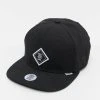 Djinns Snapback Cap 6 Panel Truefit 2.0 Brushed Twill In Schwarz -Only & Sons Shop djinns snapback cap schwarz 977604