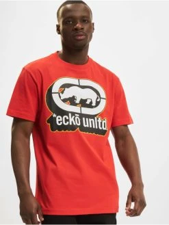 Ecko Unltd Herren T-Shirt Dimension In Rot