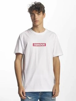 Famous Stars And Straps Herren T-Shirt Famous Box Logo In Weiß