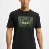 Hugo Herren T-Shirt Dintage In Schwarz