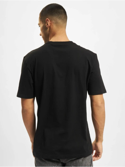 Hugo Herren T-Shirt Decord In Schwarz 4 Hugo Herren T-Shirt Decord In Schwarz – Bild 2