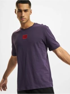 Hugo Herren T-Shirt Diragolino In Violet